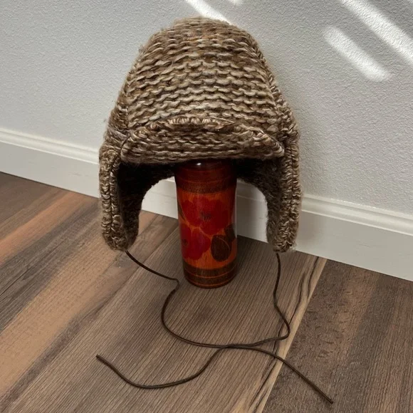 Merona | Accessories | Vintage Merona Ear Flap Knit Hat  display picture 3
